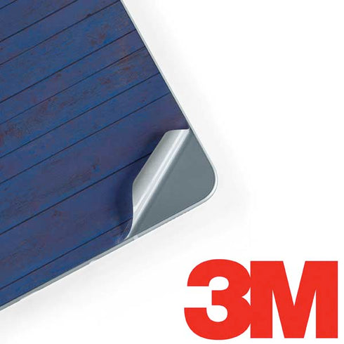 Guam Flag Dark Wood Galaxy Book 12in Skin